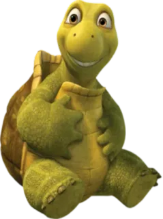 🙃 0ed628fb Verne Over the Hedge tortuga, animado, lindo, Verne, Vecinos Invasores telegram sticker