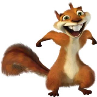 😆 8b696b46 Hammy Over the Hedge ardilla, animal, dibujos animados, gracioso, Vecinos Invasores telegram sticker