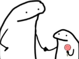 ✨ 3b82144f florkofcows, 棒人間, キャンディ, 親, 子供, かわいい telegram sticker