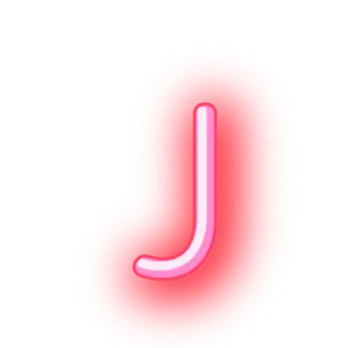 🔱Letras neón 🔱 telegram stickers