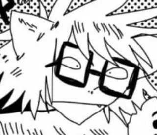 🌟 8b800ffd アニメ, マンガ, メガネ, カートゥーン, イラスト telegram sticker