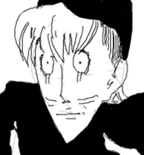 🌟 ad2ed012 アニメ, マンガ, キャラクター, ポートレート, アート, イラスト telegram sticker