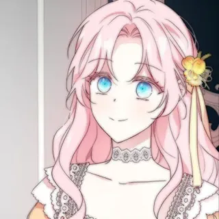 🍭 1f272b41 Anime, Manga, Pinke Haare, Weiblich, Charakter, Porträt telegram sticker