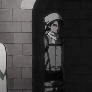 🍷 5c9172f7 Levi Ackerman Attack on Titan Levi, Ataque a los Titanes, Anime, Manga telegram sticker