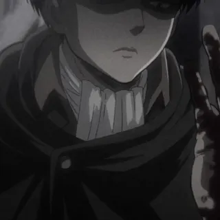 ─ׅ̈́̈́• Levi Ackermanᱸᱹ @LEVIOSAASTICKER 🧺𖣻◷໋͓֡ telegram stickers