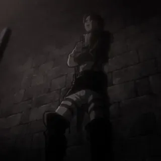 🍙 d31df161 Levi Ackerman Attack on Titan Anime, Ataque a los Titanes, Levi, Manga, Personaje telegram sticker