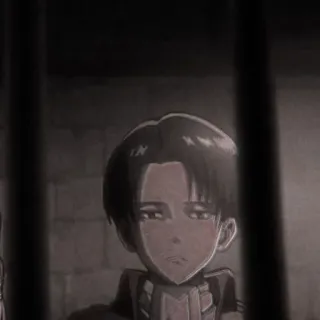 💣 d7b785b6 Levi Attack on Titan Anime, Personaje, Manga, Personaje de anime telegram sticker