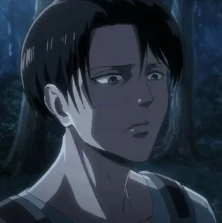 ☕ 20409275 Levi Ackerman Attack on Titan 动漫, 漫画, 角色, 利威尔, 阿克曼 telegram sticker