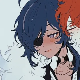 🌟 022ec1fb Kaeya Genshin Impact Anime, Kaeya, Genshin Impact, Trò chơi điện tử, Nhân vật whatsapp sticker