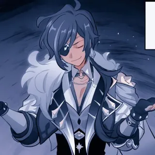 🌟 144cdfe8 Kaeya Genshin Impact Anime, Trò chơi điện tử, Nhân vật, Kaeya, Genshin Impact whatsapp sticker