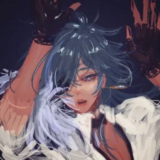 🌟 1da0774c Kaeya Genshin Impact Anime, Trò chơi điện tử, Nhân vật, Fanart, Kaeya Alberich whatsapp sticker