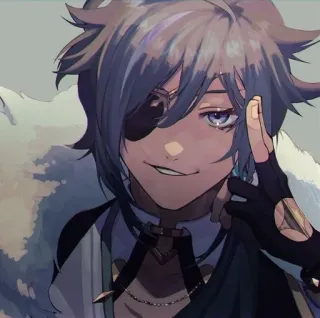 🌟 b72400a4 Kaeya Genshin Impact Anime, Genshin Impact, Kaeya, Nhân vật, Game whatsapp sticker