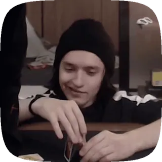 😤 fc37d814 kaart, spel, man, persoon whatsapp sticker