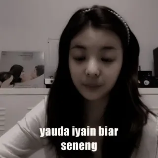 ㅤ  ⌗ Lia meme ⋆ @stickernct ᵕ̈ telegram stickers