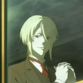 📚 5067da09 Sherlock Holmes Anime, Masculino, Retrato telegram sticker