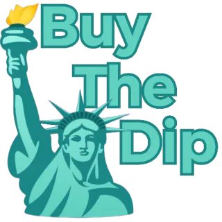 🛒 0337e750 Buy The Dip Freiheitsstatue, USA, Amerika, Aktien, Investment, Finanzen, Meme, Buy the Dip, Wirtschaft telegram sticker
