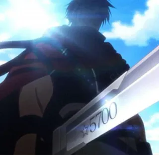 🎴 440c3fac 5700 anime, sword, fantasy, character telegram sticker