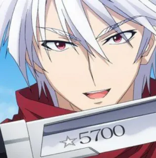 🎴 5eb784ac 5700 anime, sword, character telegram sticker