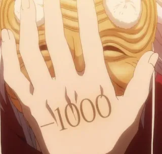 🎴 a36f3a1a -1000 hand, mask, tattoo, -1000 telegram sticker