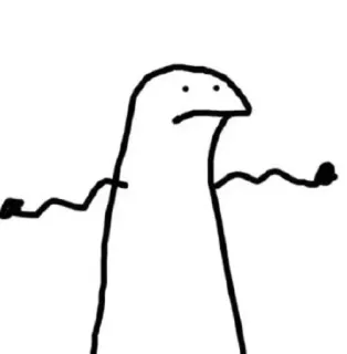 🕶 c48145e2 florkofcows, flork, sticker, đơn giản, hình vẽ, nhân vật telegram sticker