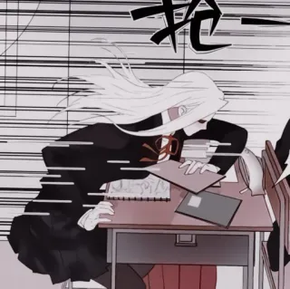 🥢 385b060c 抢 Anime, École, Bureau, Manga, Course, Personnage, Saisir telegram sticker