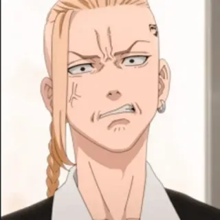 😡 4b91de42 Ken Ryuguji Tokyo Revengers Anime, Manga, Tokyo Revengers, Ken Ryuguji, Draken, Personaje telegram sticker