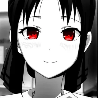 ❤️ 2457db13 Kaguya Shinomiya Kaguya-sama: Love Is War Anime, Kaguya-sama, Love is War, Kaguya Shinomiya, Manga, Lindo, Ojos rojos telegram sticker
