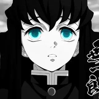 💙 3b15f566 Muichiro Tokito Demon Slayer อนิเมะ, มังงะ, ดาบพิฆาตอสูร, โทคิโท มุอิจิโร่, ตัวละครอนิเมะ whatsapp sticker