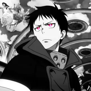 ♥️ fef26e73 Shinra Kusakabe Fire Force อนิเมะ, หน่วยผจญคนไฟลุก, ชินระ คุซาคาเบะ, แอนิเมชัน, มังงะ, ตัวละคร whatsapp sticker