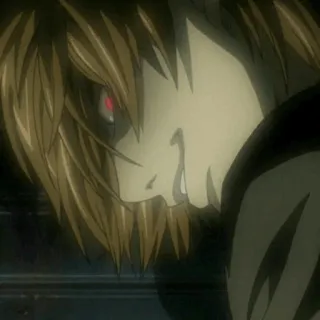 Light Yagami ¦ @weebinal whatsapp stickers