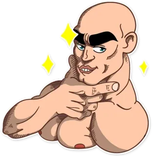 Like a Man telegram stickers