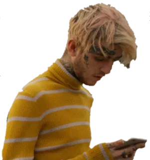 📱 8b0b9a49 Lil Peep Rapper, Musiker, Künstler, Lil Peep, Sänger whatsapp sticker