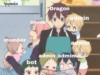 🔪 12d46e4e Dragon
Ghada
member
admin
admin
admin admin
bot Anime, Famiglia, Bambini, Umorismo telegram sticker