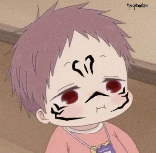 😈 2b8dcb5a Anime, Bebè, Carino, Truccabimbi telegram sticker