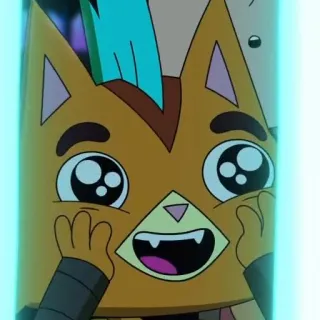 🤩 6aca4454 Dibujo animado, Gato, Animal, Lindo, Pegatina whatsapp sticker