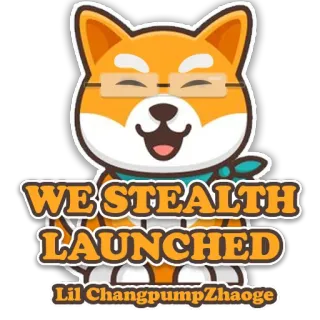 👍 3081b835 WE STEALTH LAUNCHED
Lil Changpump Zhaoge 犬, ミーム, ステルスローンチ, 暗号通貨, ドージ, 柴犬 telegram sticker