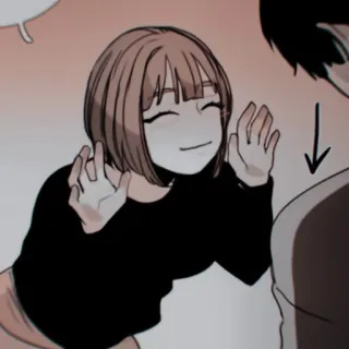 🩺 ab6b23af Manga, Anime, Vrouwelijk, Cartoon, Vrolijk, Schattig whatsapp sticker