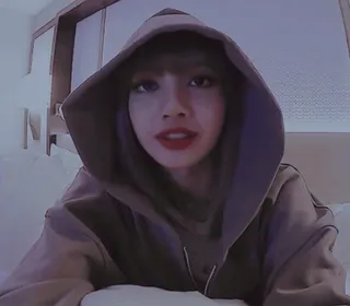 🍭 f401f254 Lisa Lisa, K-Pop, Wanita, Hoodie, Idola, Penyanyi whatsapp sticker