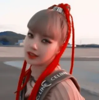 🍓 60136efb CELINE donna, ritratto, bellezza, moda, stile, celebrità telegram sticker