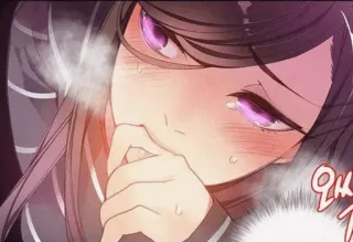 🍇 e64c8523 오싹 Anime, Hoạt hình, Dễ thương, Cô gái, Phụ nữ, Mồ hôi, Lo lắng telegram sticker