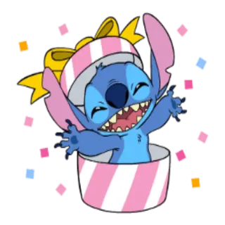 Stitch & Angel @StikerDi telegram stickers