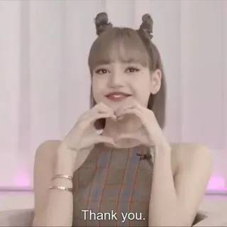 🪶 7e6381bc Thank you. 谢谢, 爱心, 感谢, 韩国文化, kpop telegram sticker