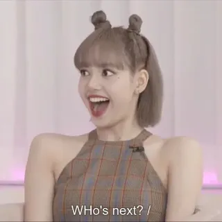 🐾 ce5a2f71 WHO's next? / 兴奋, 开心, 问题, 下一个是谁 telegram sticker