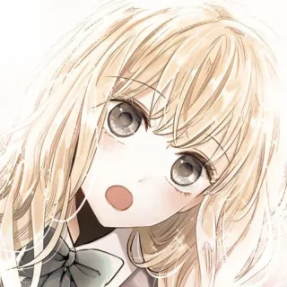 🦊 06f94153 动漫, 漫画, 女孩, 可爱, 角色, 插画, 艺术 whatsapp sticker