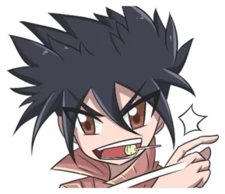 😎 6b9612f5 Kai Hiwatari Beyblade Kai Hiwatari, Beyblade, Anime, Kartun, Gasing, Permen telegram sticker