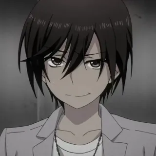 〰 8abd202d Anime, Charakter, Porträt, Grinsend whatsapp sticker