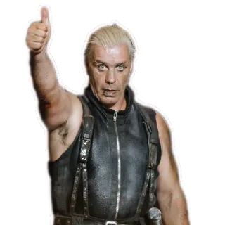 Till Lindemann telegram stickers