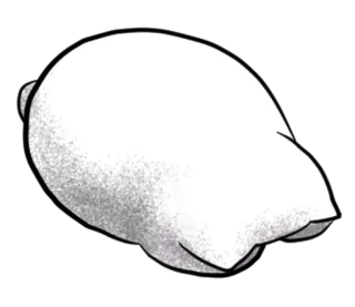 🦊 0f4517f3 Macchia, Bianco, Nuvola, Astratto telegram sticker