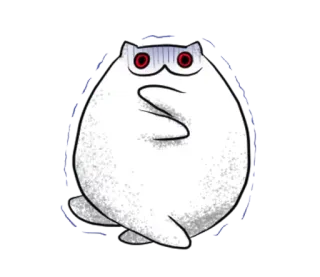 🦊 bae55fa2 gatto, animale, carino, sticker, cartoni animati, divertente telegram sticker