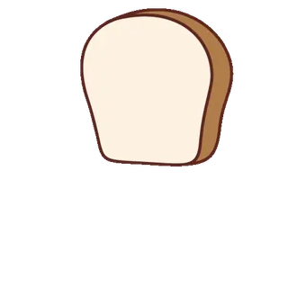 🍭 8d5ee1d4 roti, irisan, makanan telegram sticker